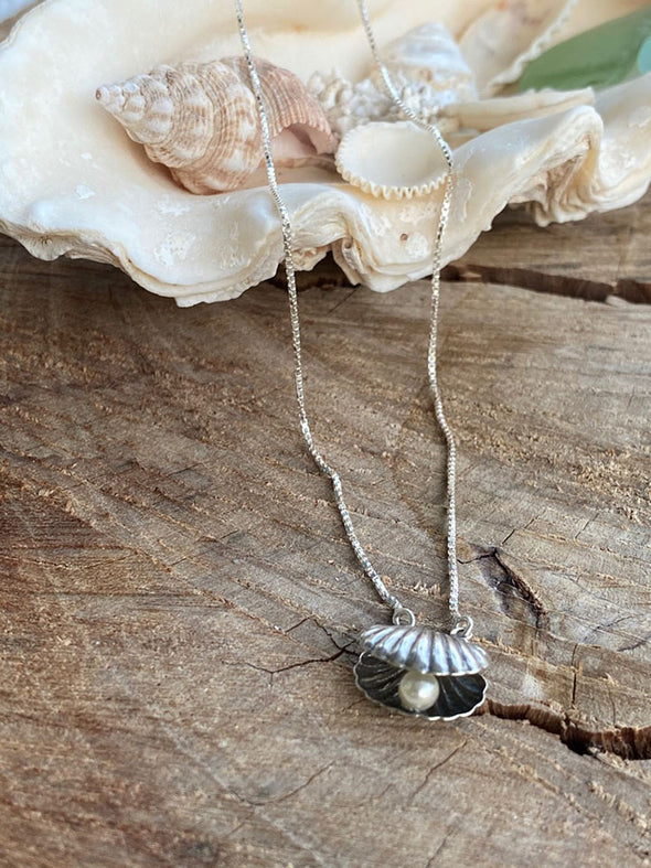 Silver 925 Necklace - Pearl