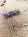 Silver 925 Necklace True Love