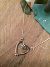 Silver 925 Necklace True Love