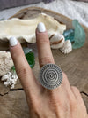 Silver 925 Ring - Mandala