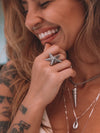 Silver 925 Ring  - Starfish